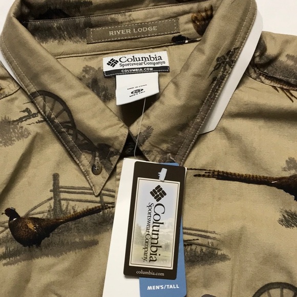 NWT Columbia - LS button down shirt - 2xl - Picture 2 of 2